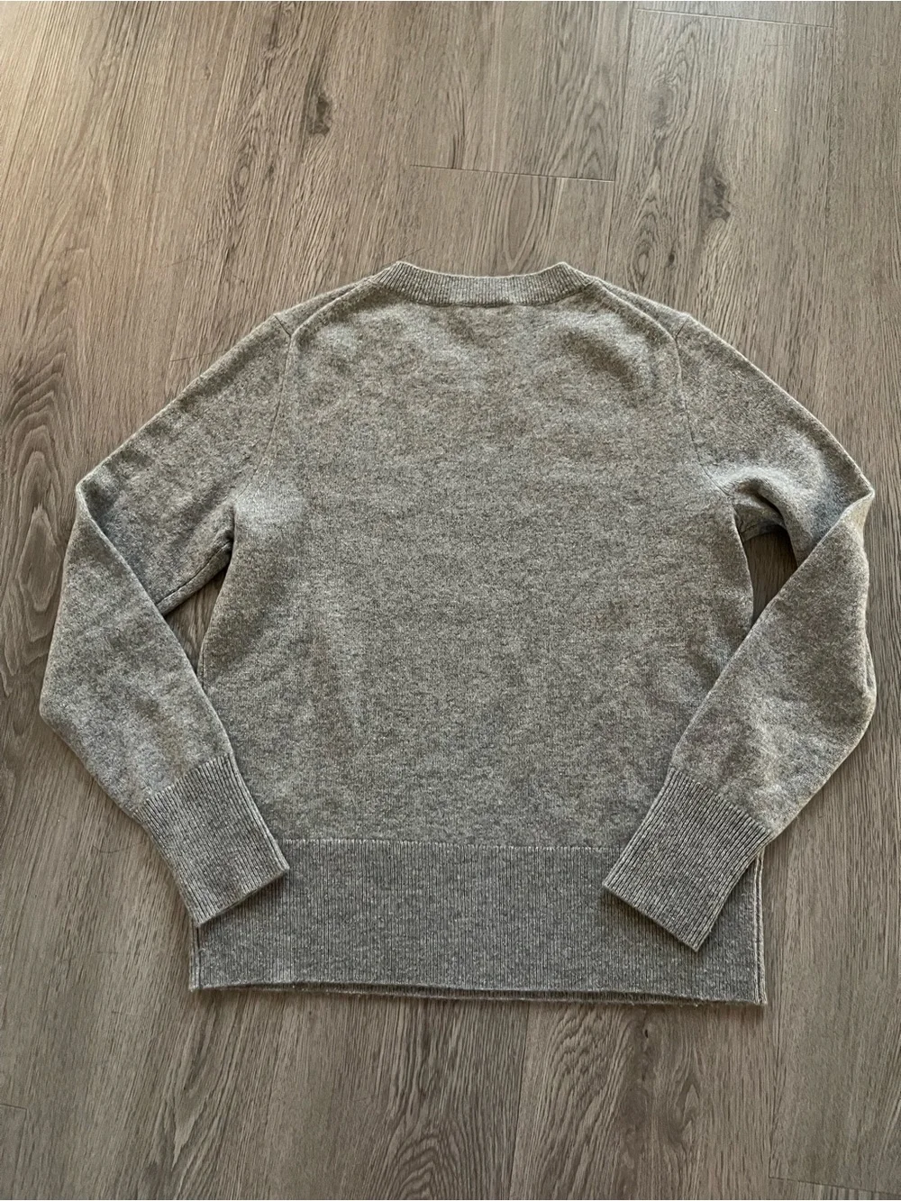 J. Crew Light Gray Crewneck Sweater